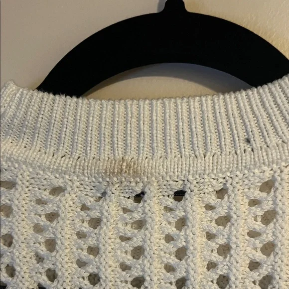 NWT Madewell XS Open-Stitch Cotton Pullover Sweater - Picture 13 of 14